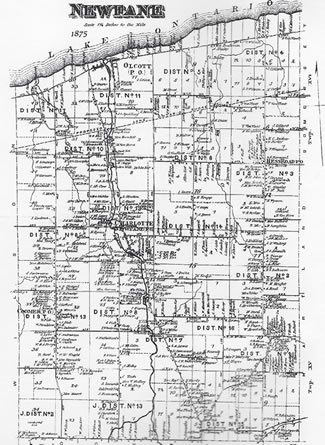 map of newfane