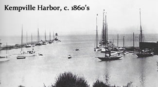 Kempville Harbor, c. 1860's