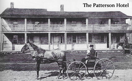 the patterson hotel, built in 1823