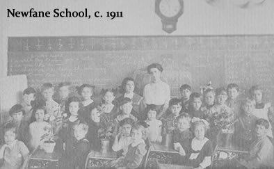 newfane school, c. 1911